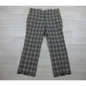 Vintage 70s Pendleton Country Traditionals Wool Trousers Pants (37x29) Plaid